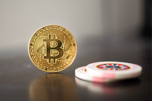casino chips and bitcoin