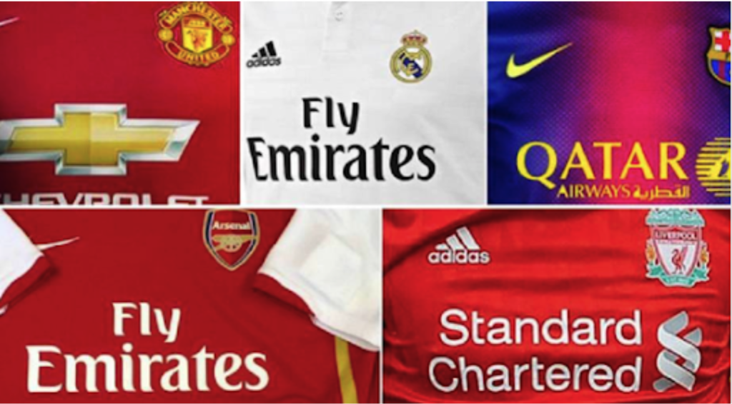 soccer sponsors and endorsers