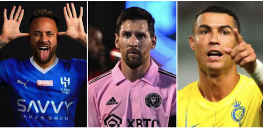 top 3 soccer earners
